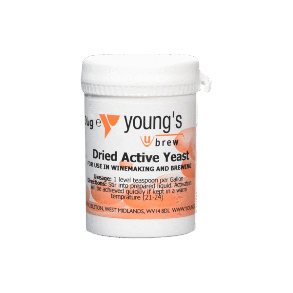 Youngs Dried Active Yeast - 100g - (Pack 10)