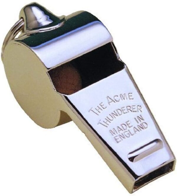Acme Thunderer 60.5 Metal Official Referee Whistle