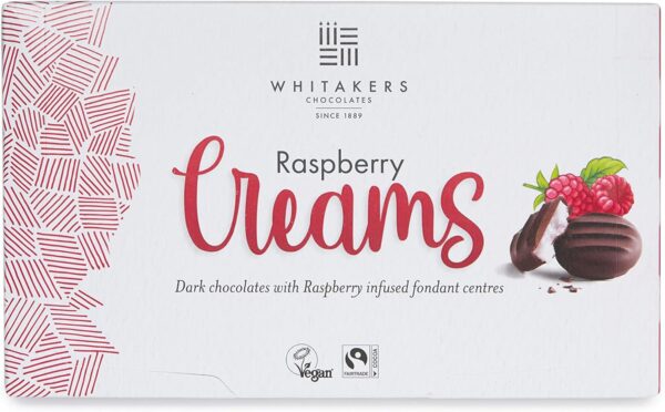 Whitakers Raspberry Creams 150g x 1